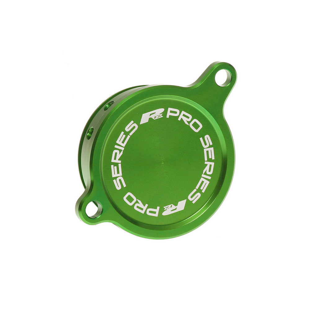 RFX Pro Oil Filter Cover (Green) - Kawasaki KXF450