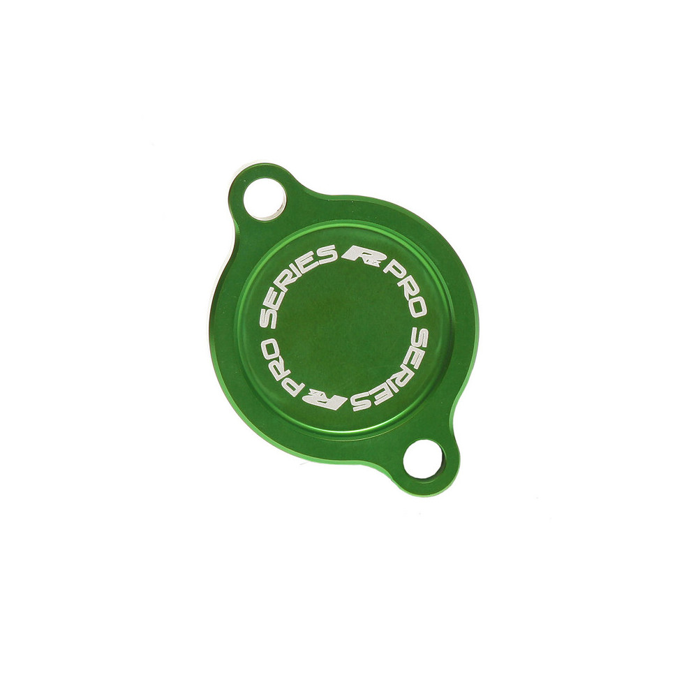 Couvercle de filtre à huile RFX Pro (Vert) - Kawasaki KXF250