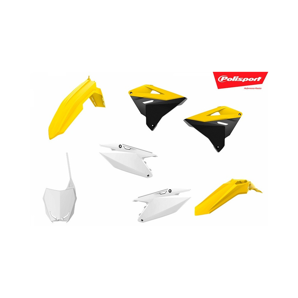 Kit plastique POLISPORT couleur origine Suzuki
