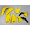 Kit plastique UFO origine (2017) jaune/noir Suzuki RM-Z250