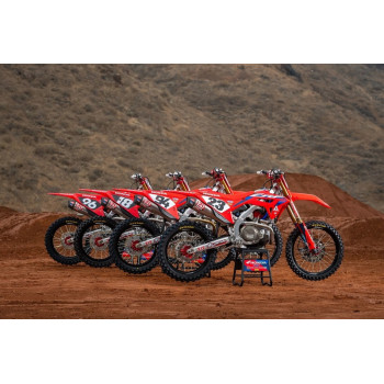 Complete YOSHIMURA RS-12 line - Honda CRF450R/RX/WE