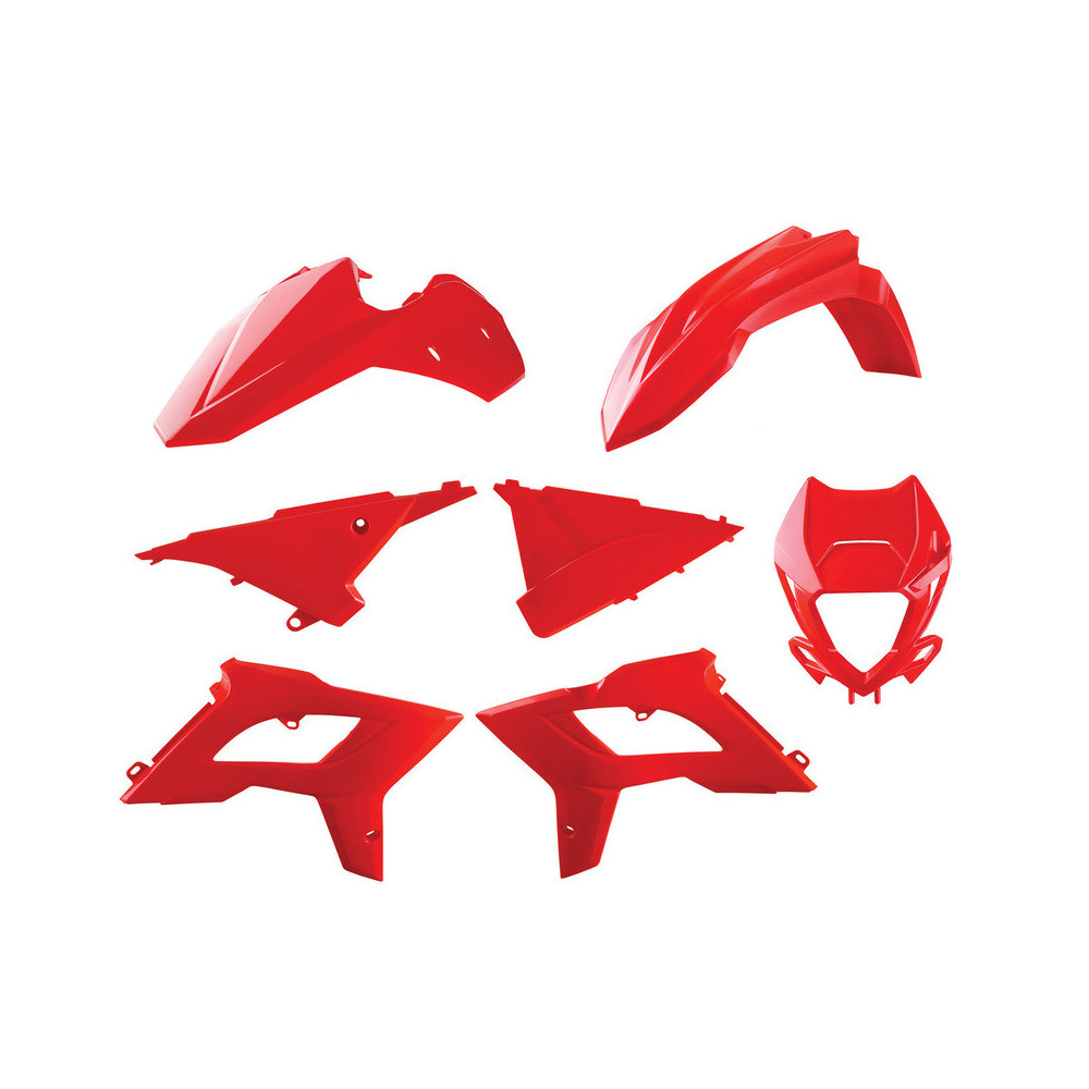 Kit plastique POLISPORT rouge - Beta RR 2T/4T