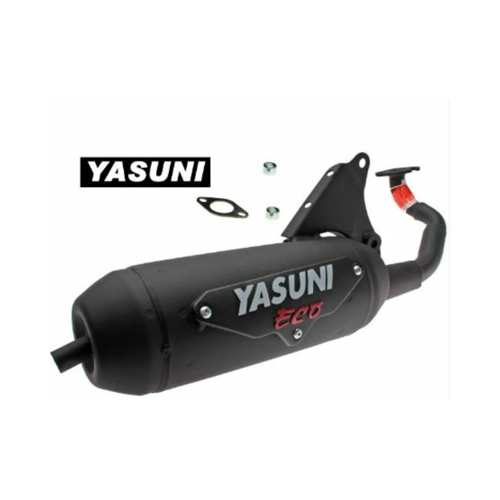 Pot d'échappement YASUNI Eco Acier noir