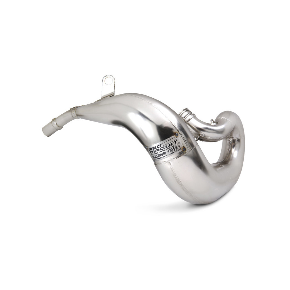 PRO CIRCUIT Platinum nickel-plated steel exhaust pipe for Kawasaki KX 125