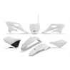 Kit plastiques UFO - blanc Yamaha YZ85