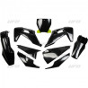Kit plastiques UFO noir - Husqvarna TC/FC