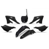 Kit plastiques UFO - noir Yamaha YZ125/250