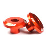 RFX Pro FAST rear wheel spacers (Orange)