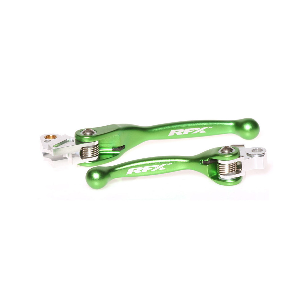 Ensemble de leviers flexibles forgés RFX Race (Vert)