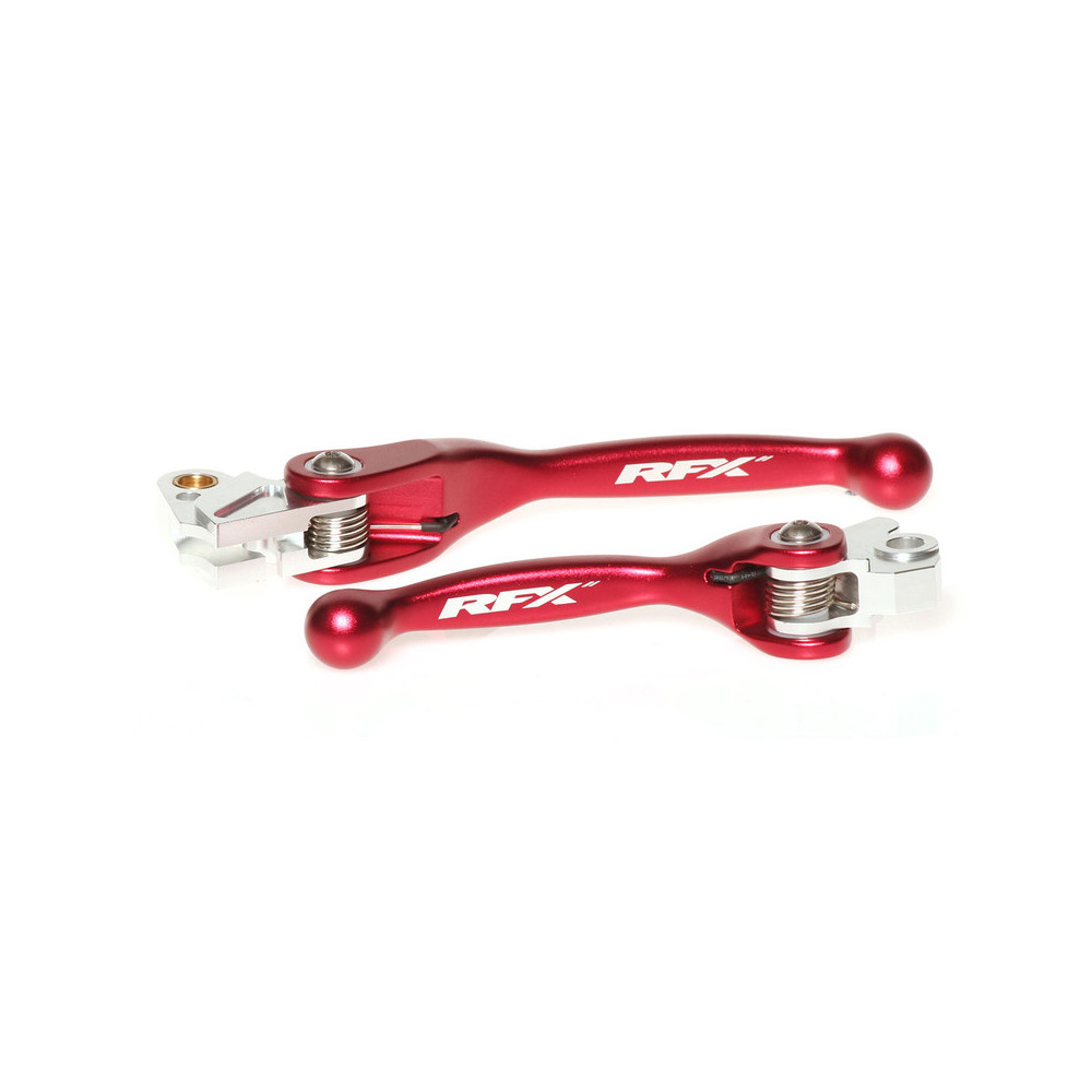 Ensemble de leviers flexibles forgés RFX Race (Rouge)
