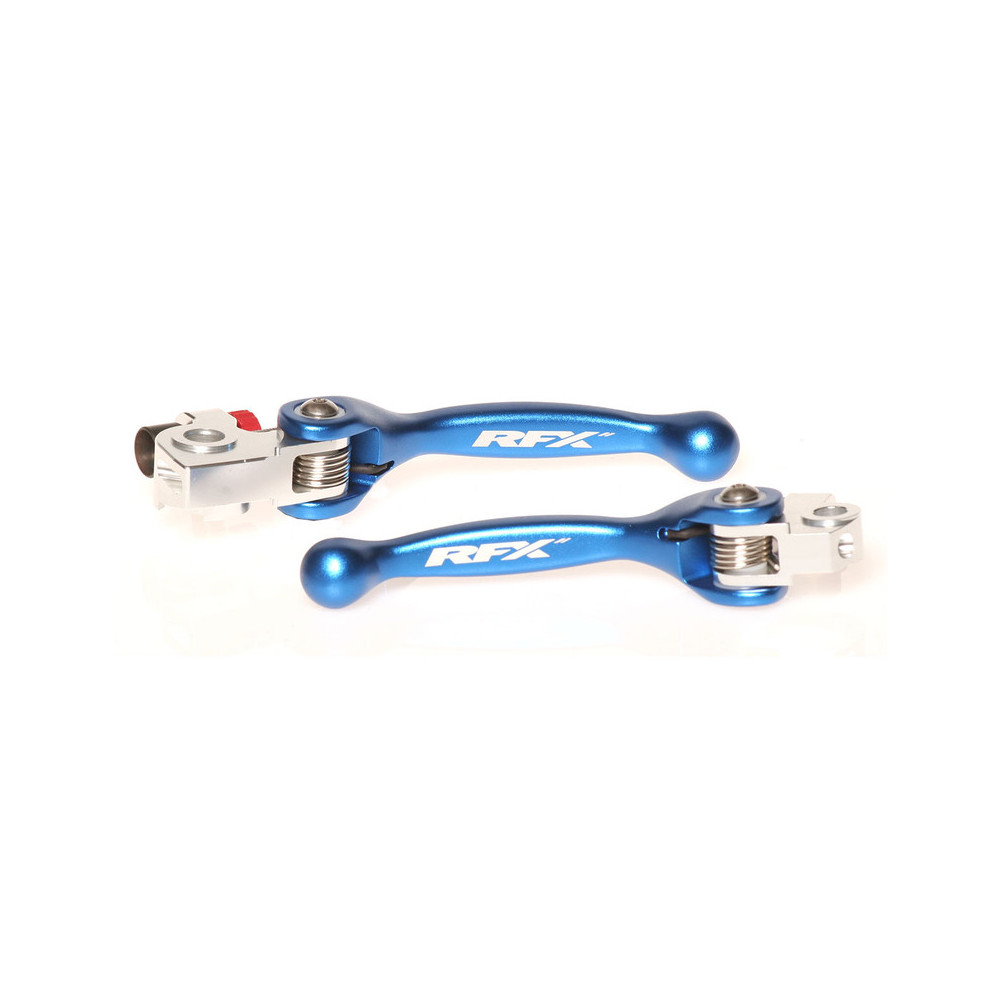 Ensemble de leviers flexibles forgés RFX Race (Bleu)