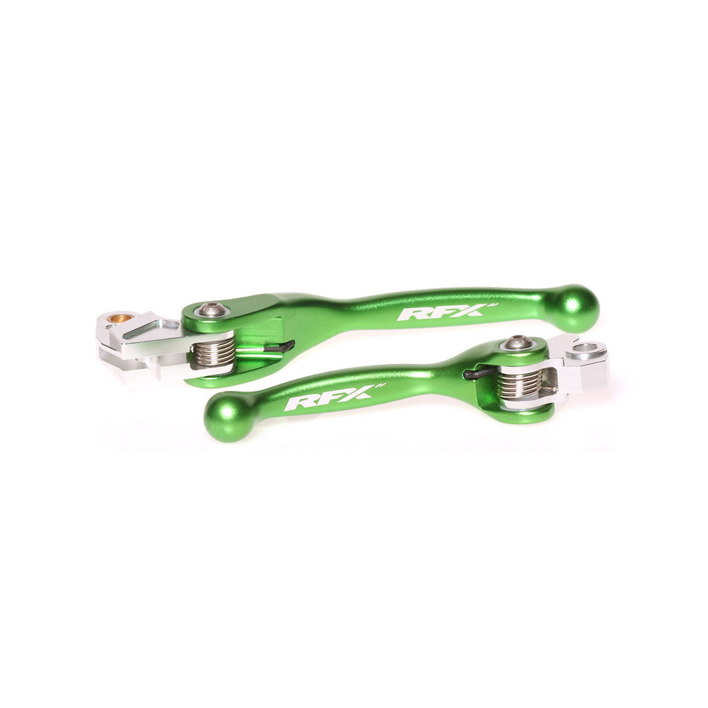 Ensemble de leviers flexibles forgés RFX Race (Vert)