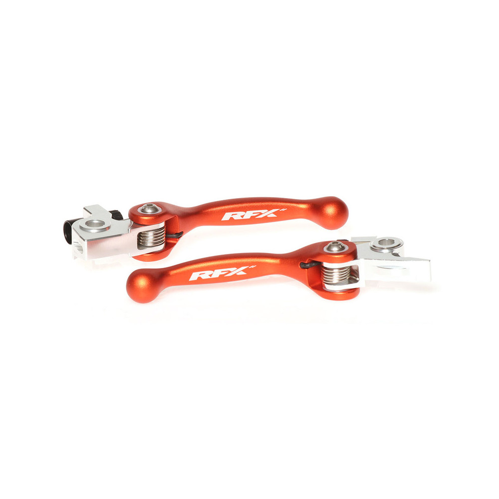 Ensemble de leviers flexibles forgés RFX Race (Orange)