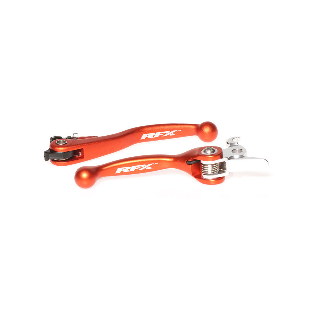Ensemble de leviers flexibles forgés RFX Race (Orange) - KTM Divers freins Brembo / embrayages Magura