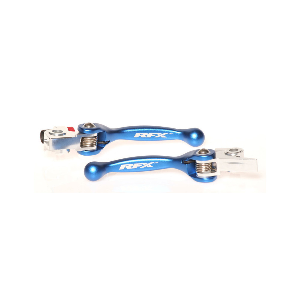 Ensemble de leviers flexibles forgés RFX Race (Bleu)