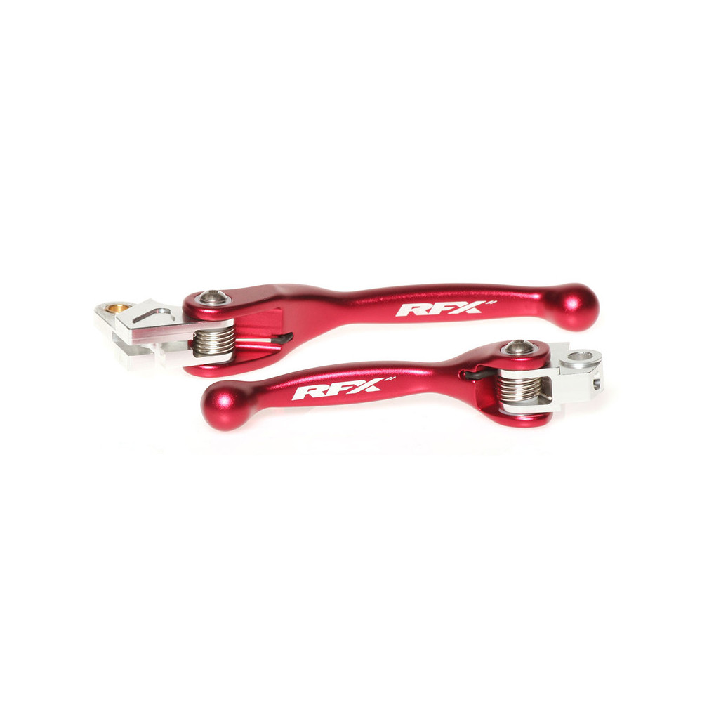 Ensemble de leviers flexibles forgés RFX Race (Rouge)