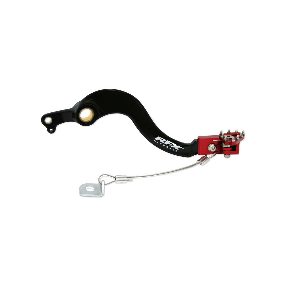 Pédale de frein arrière RFX Pro FT (Noir/Rouge) - Honda CRF250