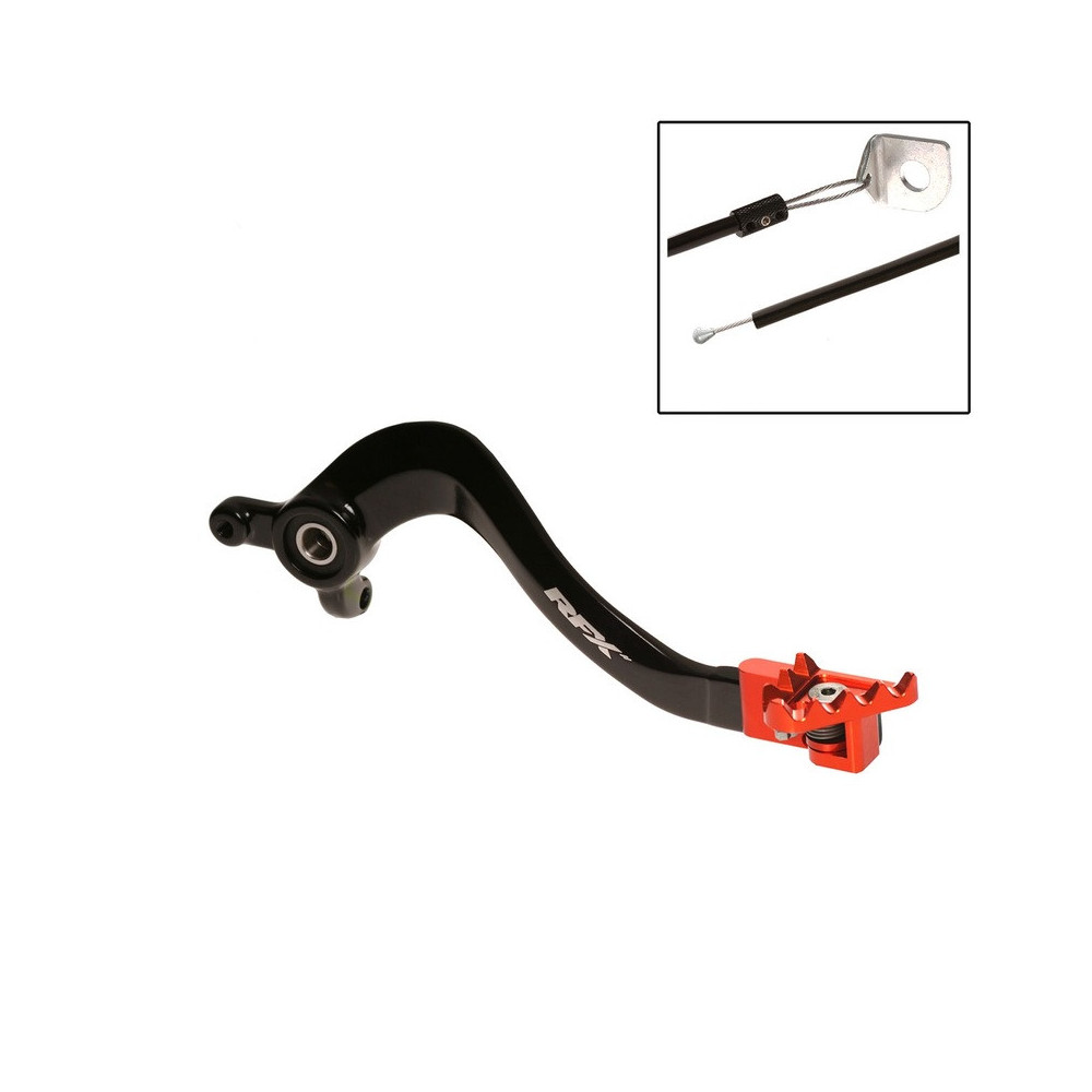 Pédale de frein arrière RFX Pro FT (Noir/Orange) - KTM SX85