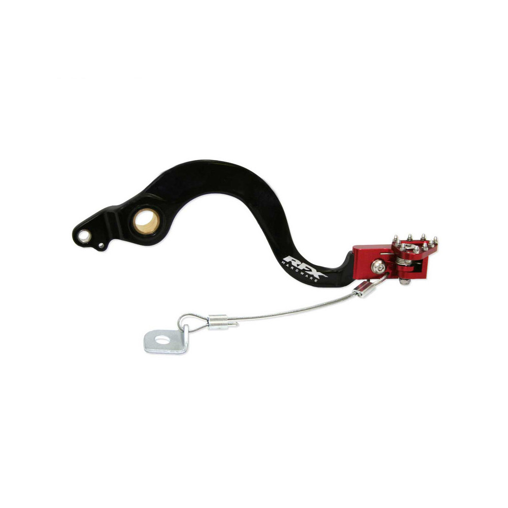 Pédale de frein arrière RFX Pro FT (Noir/Rouge) - Honda CRF150