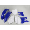Kit plastique UFO couleur origine bleu/blanc Yamaha YZ125/144/250
