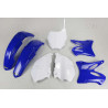 Kit plastique UFO couleur origine bleu/blanc Yamaha YZ125/144/250