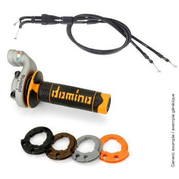 DOMINO KRK Evo handle kit with red/black coated cables