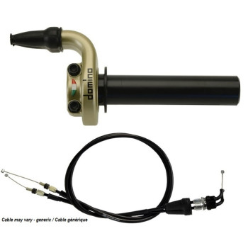 DOMINO KRE handle kit with gold cables