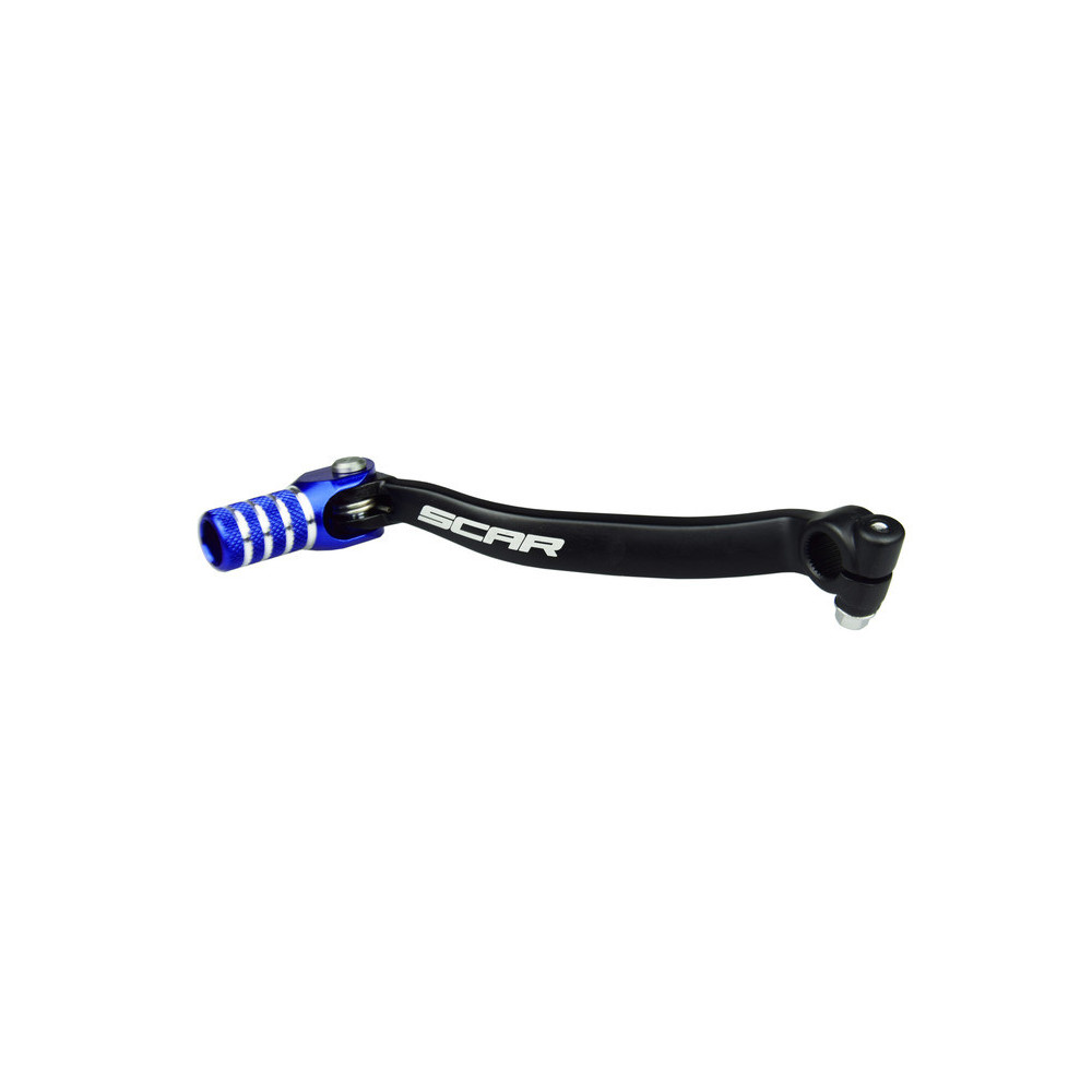 SCAR gear selector, matte black/blue tip