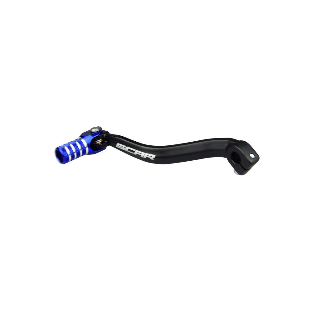 Sélecteur de vitesse SCAR noir mat/embout bleu