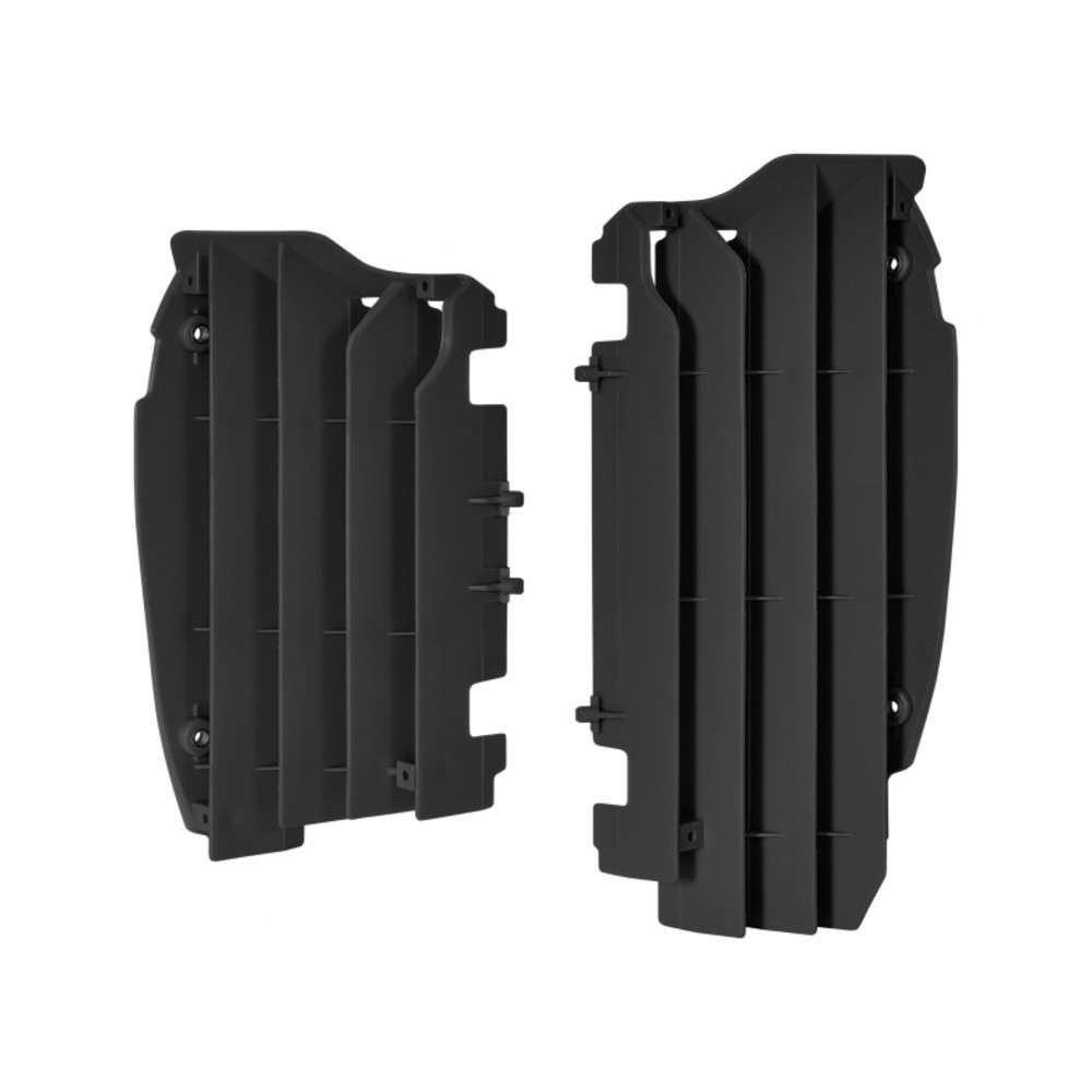 POLISPORT black radiator guard for Kawasaki KX450F