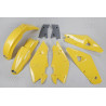 Kit plastique UFO couleur origine jaune/gris Husqvarna CR125/250