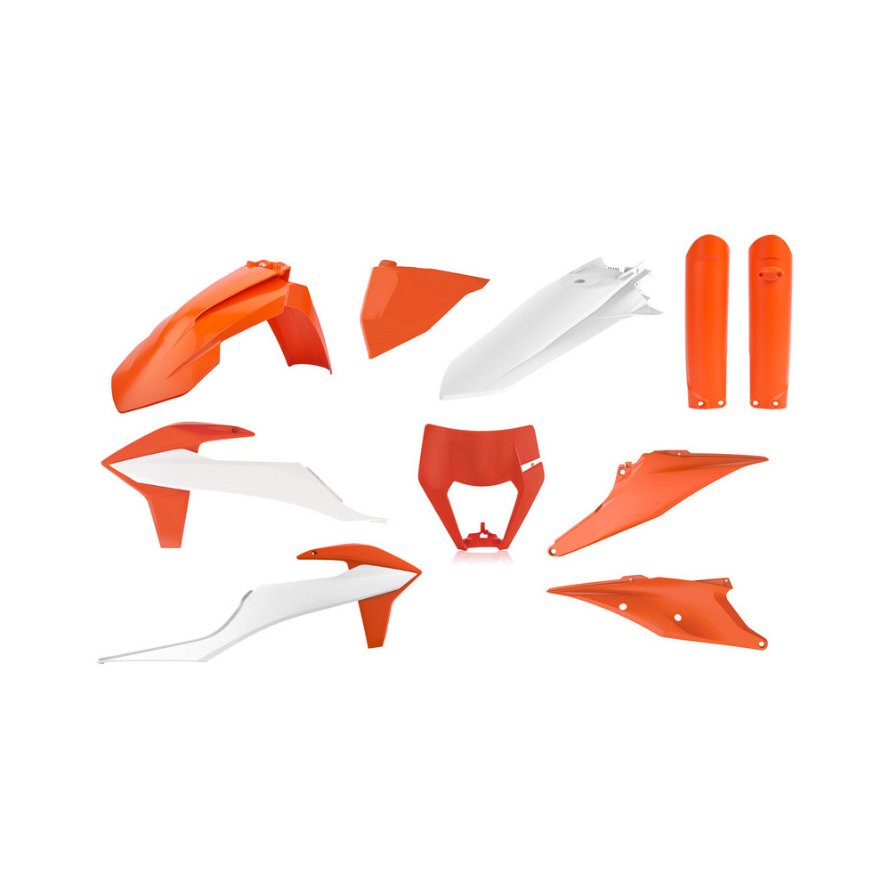 Kit plastiques POLISPORT - couleur origine KTM/Husqvarna EXC/EXC-F TE/FE 