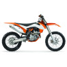 Ouïes de radiateur POLISPORT couleur origine 15 orange/blanc KTM