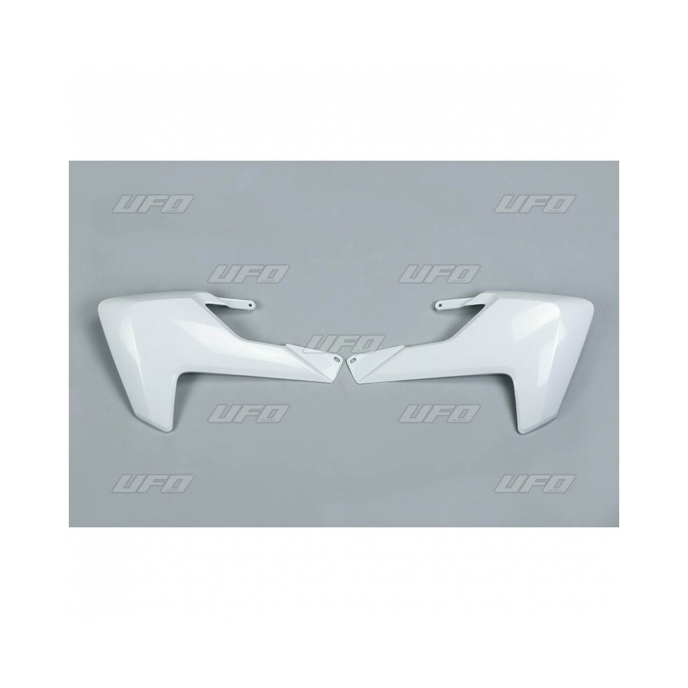 Ouïes de radiateur UFO blanc Husqvarna TC85