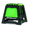 Lève-moto fixe POLISPORT repliable vert/noir