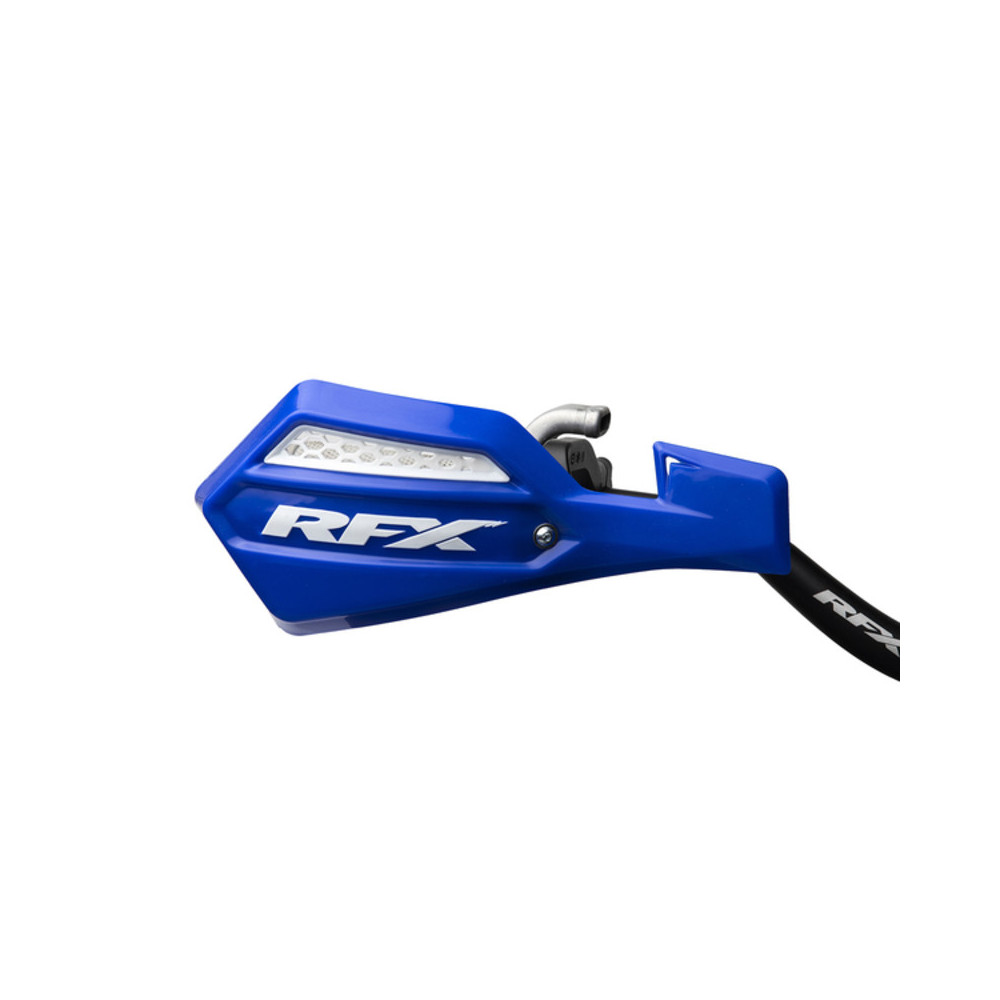 Protège-mains RFX série 1 (Bleu/Blanc) avec kit de montage