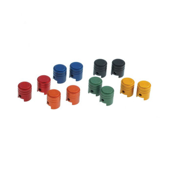 Capuchons de valve RFX sport (Piston/Orange) 2pcs