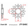 Pignon JT SPROCKETS acier anti-boue 824 - 520