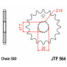 Pignon JT SPROCKETS acier standard 564 - 520