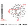 Pignon JT SPROCKETS acier anti-boue 1565 - 520