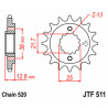 Pignon JT SPROCKETS acier standard 511 - 520
