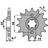 Standard steel PBR sprocket 2502 - 520