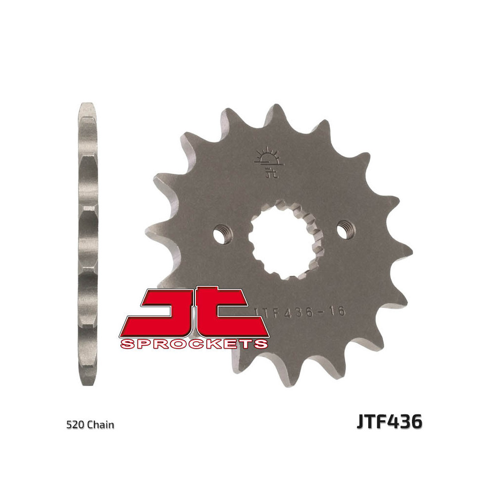 Pignon JT SPROCKETS acier standard 436 - 520