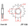 Pignon JT SPROCKETS acier standard 1126 - 520