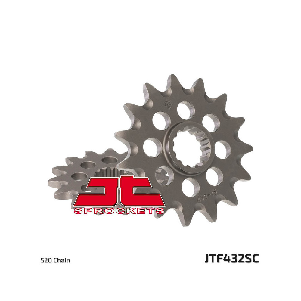 JT SPROCKETS steel mudguard sprocket 432 - 520