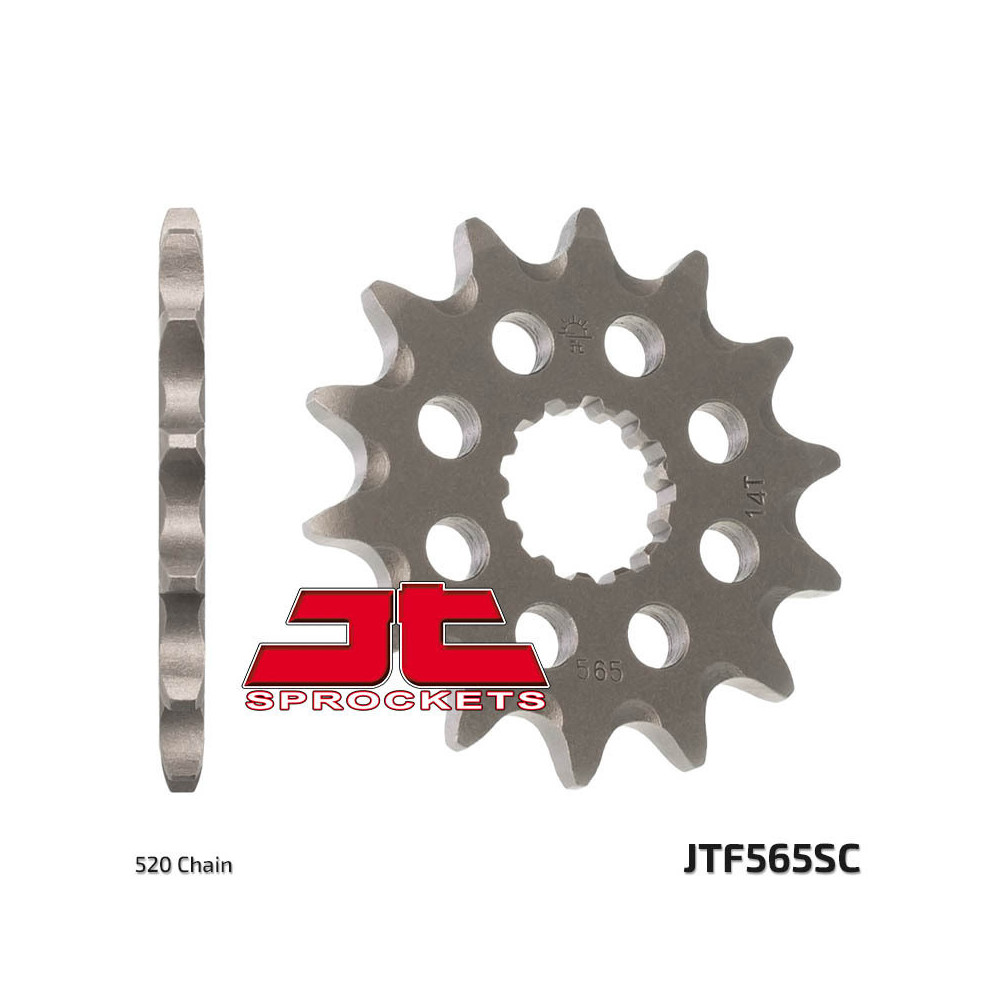 Pignon JT SPROCKETS acier anti-boue 565 - 520
