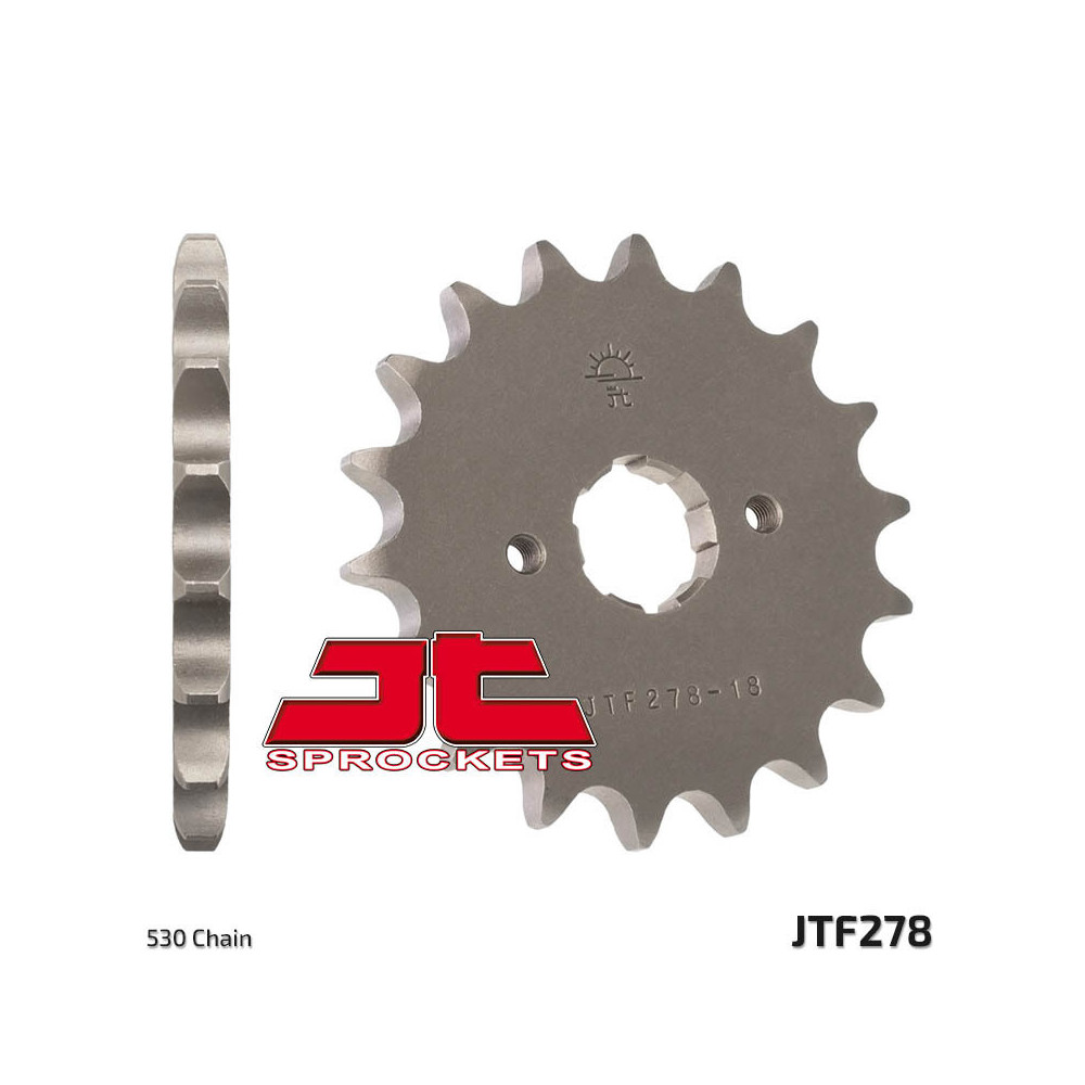 Pignon JT SPROCKETS acier standard 278 - 520