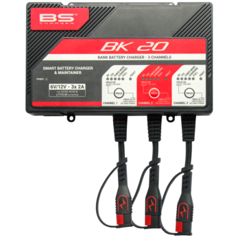 BS BATTERY BK20 6V/12V 3x2A smart battery charger