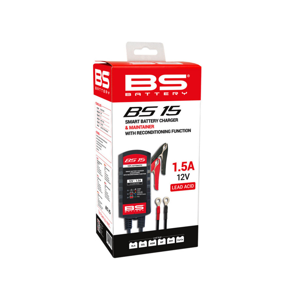 BS BATTERY BS15 Smart Battery Charger