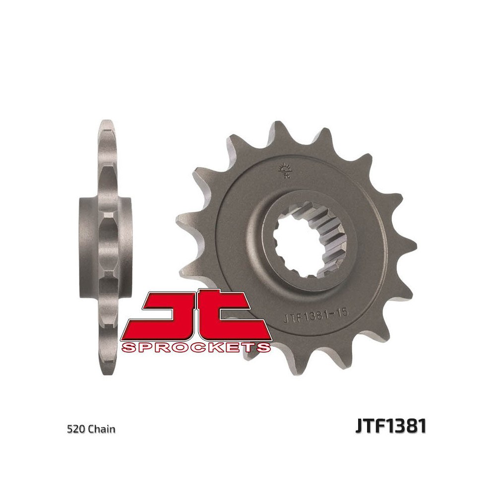 Pignon JT SPROCKETS acier standard 1381 - 520